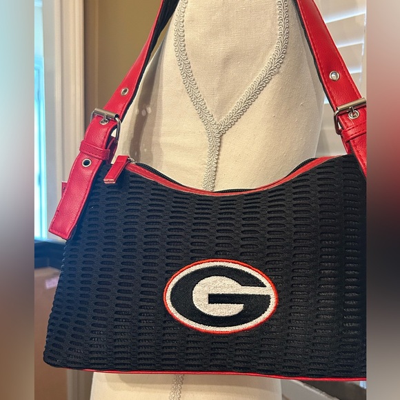 SUPER CUTE! UGA University of Georgia purse by Alan Stuart - Picture 1 of 10